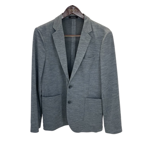 Nordstrom Blazer Extra Trim Fit Large Gray - Picture 10 of 13